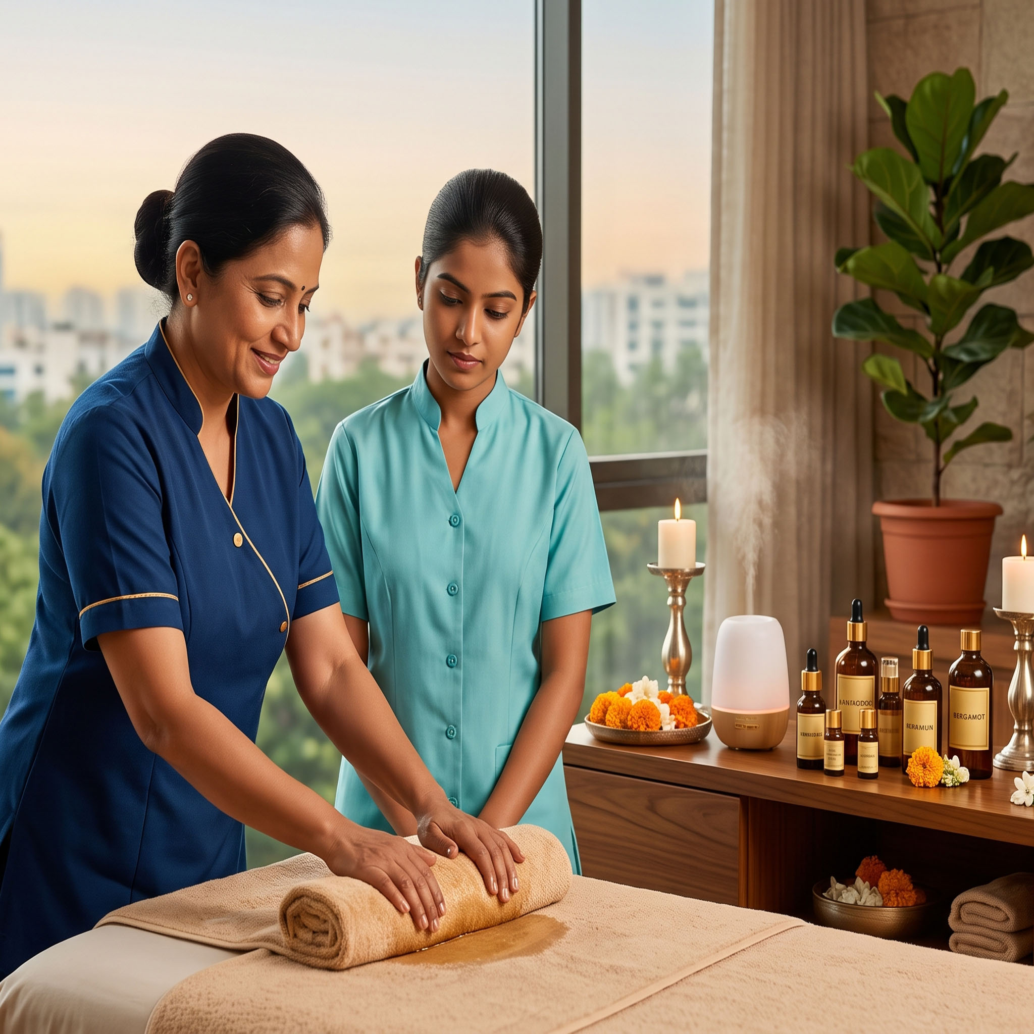 Aeroma Therophy and Body Spa