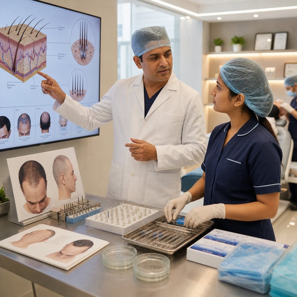 Certificate in Doctor Assistant in Hair Transplant